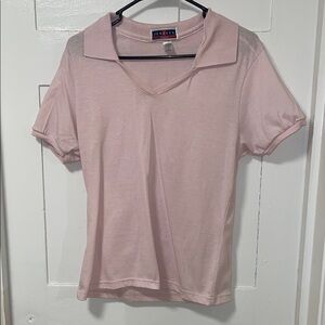 Jerzees Light Pink Women's Short Sleeve Polo